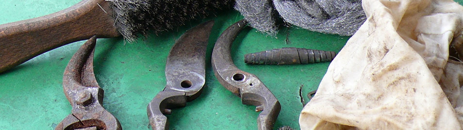 Werkzeugpflege-Gartengeräte restaurieren-schärfen